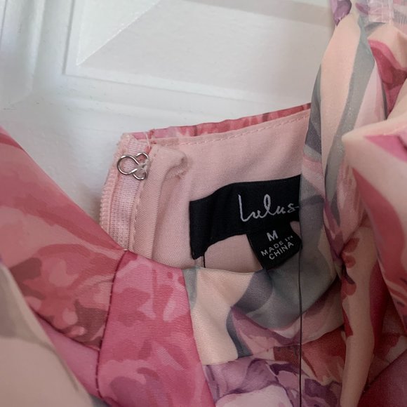 COPY - Lulus Floral Bustier Midi Dress - Picture 4 of 4